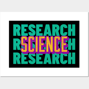 Research = Science Posters and Art